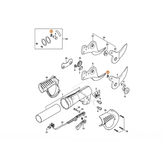 STIHL  Podkładka zabezpieczająca 4861 642 8900